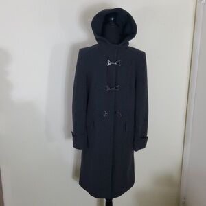 Kenneth Cole Reaction  Hooded Coat/ Jacket Size 8